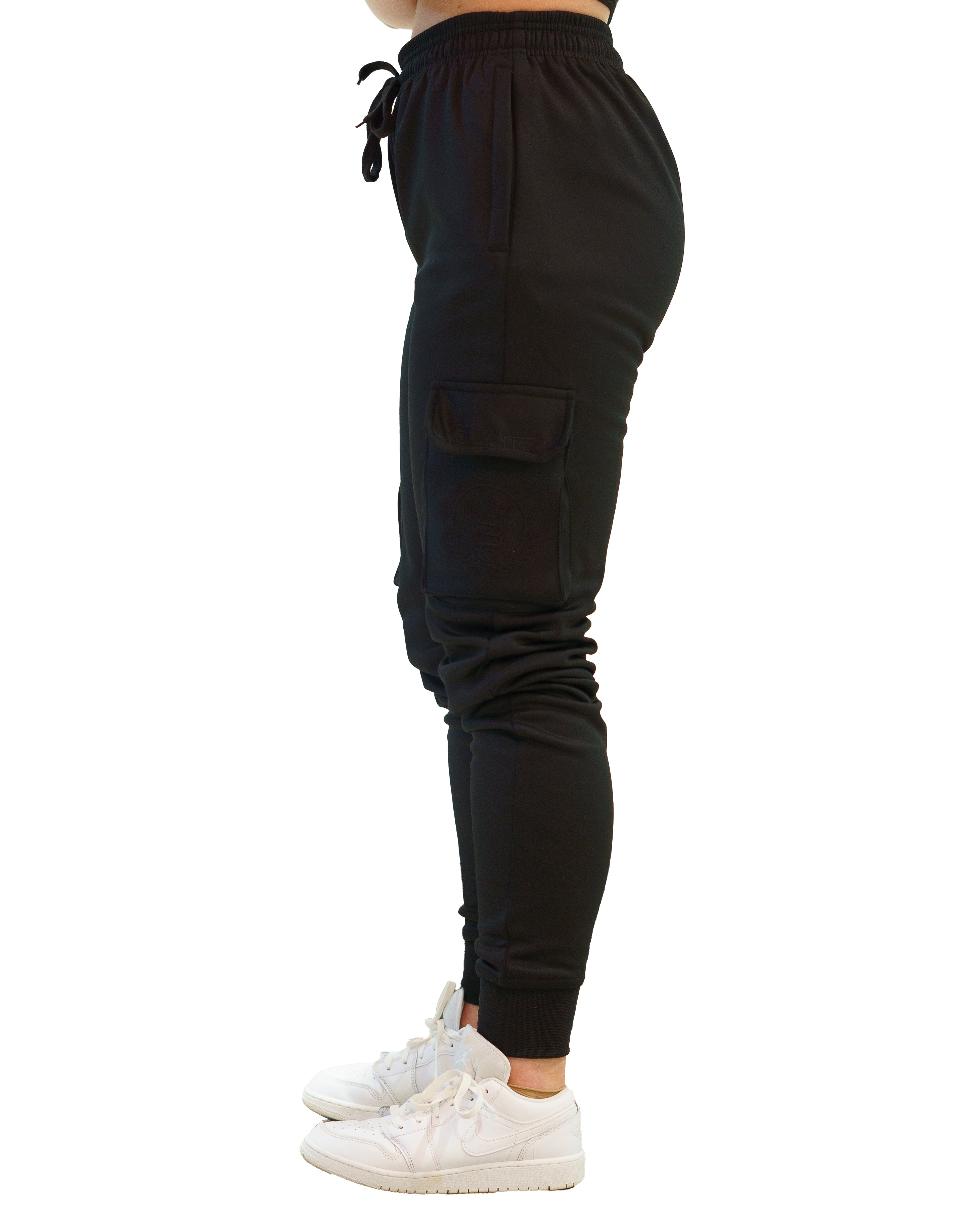 Black combat hot sale joggers